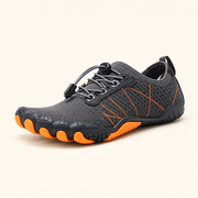 Oakmere Forge walking shoe in Gray/orange